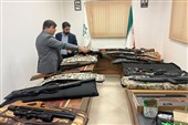 کشف مواد منفجره و سلاح و مهمات جنگی در اردکان/ 2 متهم بازداشت شدند