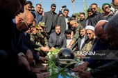 تشییع پیکر سرتیپ دوم خلبان شهید مجید کاظمی - شیراز
