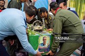 تشییع پیکر سرتیپ دوم خلبان شهید مجید کاظمی - شیراز