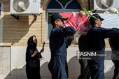تشییع پیکر سرتیپ دوم خلبان شهید مجید کاظمی - شیراز