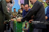 تشییع پیکر سرتیپ دوم خلبان شهید مجید کاظمی - شیراز