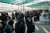 مهران؛ تپشگاه عشق در گرما/خدمت و امنیت پای کار زائران اربعین+فیلم