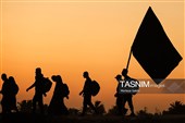 مسيرة زوار أربعينية الإمام الحسين عبر "طريق العلماء"