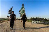 مسيرة زوار أربعينية الإمام الحسين عبر "طريق العلماء"