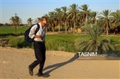 مسيرة زوار أربعينية الإمام الحسين عبر "طريق العلماء"