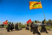 مسيرة زوار أربعينية الإمام الحسين عبر "طريق العلماء"
