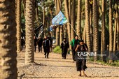 مسيرة زوار أربعينية الإمام الحسين عبر "طريق العلماء"