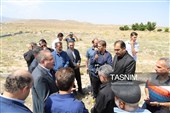 بازدید میدانی صدیف بدری از پروژه‌های عمرانی، درمانی و گردشگری سرعین