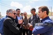 بازدید میدانی صدیف بدری از پروژه‌های عمرانی، درمانی و گردشگری سرعین