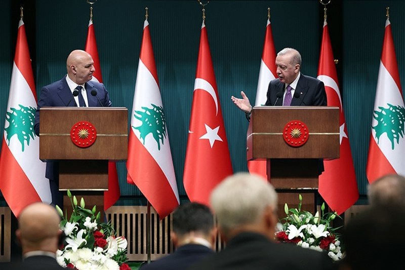 کشور ترکیه , لبنان , جوزف عون , رجب طیب اردوغان , 