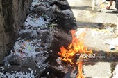 آیین زنانه لرستان در محرم؛ سوگ شمع‌ها در چهل‌منبر