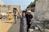 Ущерб от ракетного удара США по жилым домам в Кешме