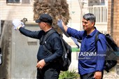 پرچم سرخ انتقام بر دوش زائران حسینی در مرز خسروی