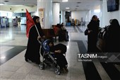 اعزام زائران اربعین‌حسینی از فرودگاه بین‌المللی مشهد