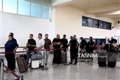 اعزام زائران اربعین‌حسینی از فرودگاه بین‌المللی مشهد