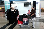 اعزام زائران اربعین‌حسینی از فرودگاه بین‌المللی مشهد