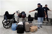 اعزام زائران اربعین‌حسینی از فرودگاه بین‌المللی مشهد