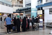 اعزام زائران اربعین‌حسینی از فرودگاه بین‌المللی مشهد