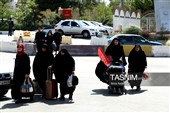 اعزام زائران اربعین‌حسینی از فرودگاه بین‌المللی مشهد