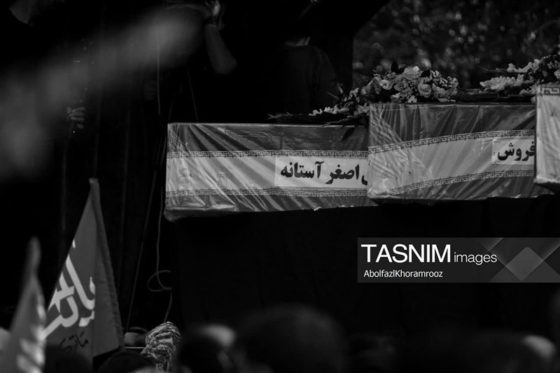 کاشان , اخبار کاشان , تشییع شهدا , 