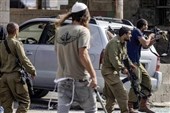 ببینید|حمله شهرک‌نشینان اسرائیلی به خانه فلسطینیان