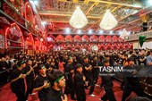 الحرم المطهر لأبي الفضل (ع) على أعتاب الأربعين الحسيني