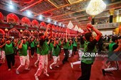 الحرم المطهر لأبي الفضل (ع) على أعتاب الأربعين الحسيني