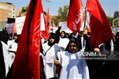 پیاده روی جاماندگان اربعین حسینی در تهران - 1