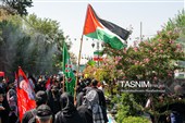 پیاده روی جاماندگان اربعین حسینی در تهران - 1