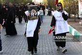 پیاده‌روی جاماندگان اربعین در قم