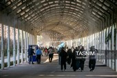 بازگشت زائرین اربعین حسینی از مرز خسروی