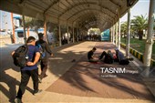 بازگشت زائرین اربعین حسینی از مرز خسروی