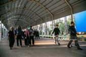 بازگشت زائرین اربعین حسینی از مرز خسروی