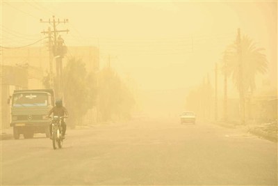سرعت طوفان گردوخاک سیستان به 108 کیلومتر بر ساعت رسید