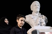 رونمایی از سردیس شهید مدافع حرم «لنگری‌زاده» در بوستان جهان‌آرا
