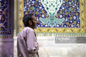 حال و هوای حرم مطهر رضوی در شب رحلت پیامبر اکرم(ص) و شهادت امام حسن مجتبی(ع)