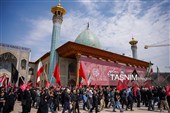 سوگواری رضوی در حرم امین ولایت