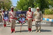 تشییع پیکر مرزبان شهید علی باوه‌ای در کردستان