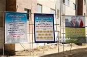 بازدید خبرنگاران ملی و استانی از مسکن ملی اردبیل 