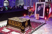 ببینید| چهلم «آقای شهید ایران» در حرم امام رضا(ع)/ عهد ملت با رهبری
