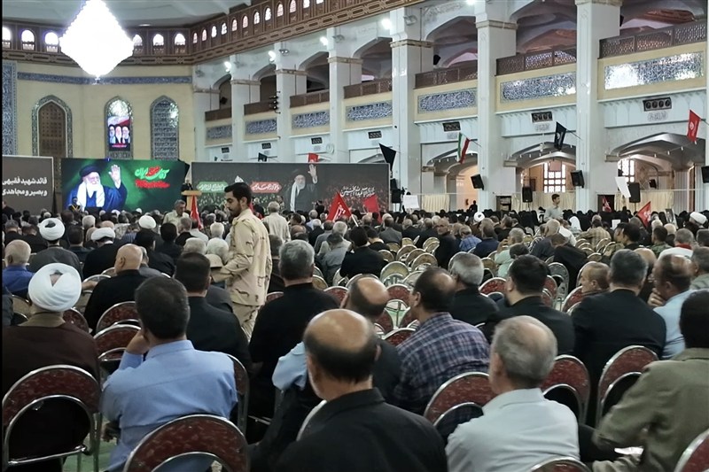 حماسه حضور مردم تبریز در چهلم تدفین رهبر شهید