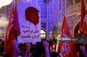 حضور مردم عزادار بر مزار مطهر رهبر شهید انقلاب اسلامی همزمان با چهلمین شب تدفین