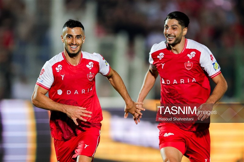 تیم فوتبال پرسپولیس , تیم فوتبال ملوان بندرانزلی , 