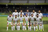 دیدار تیم های فوتبال فجر شهید سپاسی شیراز و ذوب آهن اصفهان