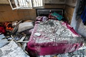 آثارحمله موشکی آمریکا به مراسم عروسی در سیریک