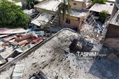 آثارحمله موشکی آمریکا به مراسم عروسی در سیریک