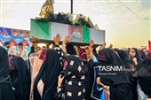 تشییع مهیب لجثامین شهداء الجریمة الأمریکیة فی سیریک
