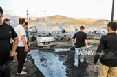 انفجار تانکر سوخت -سنندج