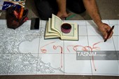 کاشی هفت رنگ مکتب شیراز