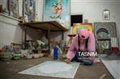 کاشی هفت رنگ مکتب شیراز